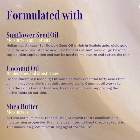 THREE SHIPS Vanilla Lip Exfoliator and Buttercream Hydrating Lip Mask - Picture 8 of 8